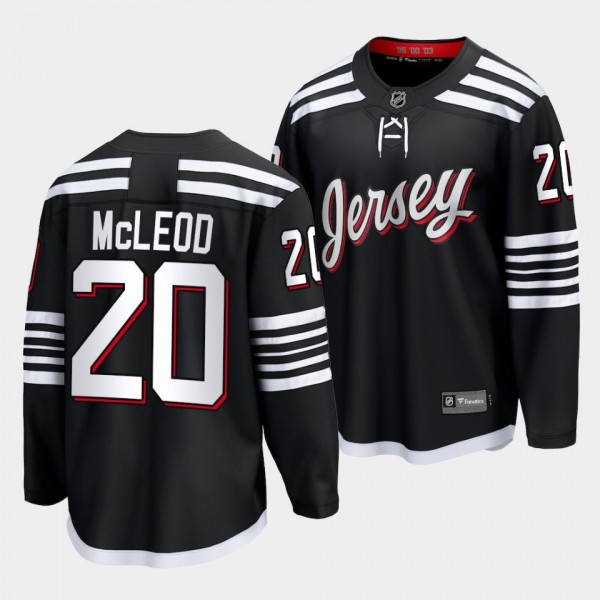 Michael McLeod New Jersey Devils 2022 Alternate Bl...