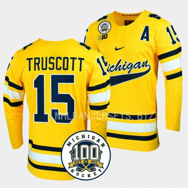 Jacob Truscott Michigan Wolverines 100th Anniversa...