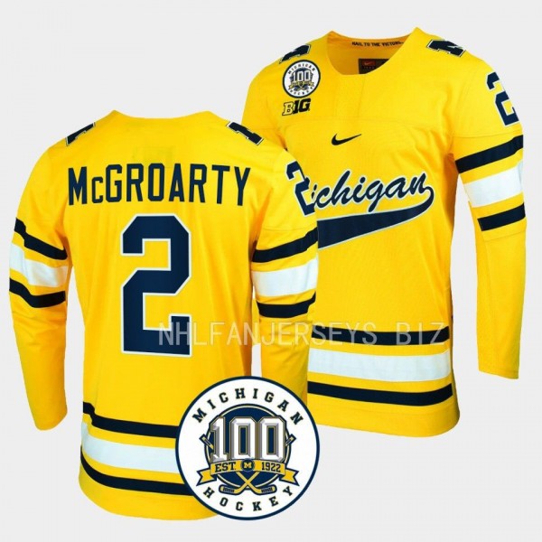 Rutger McGroarty Michigan Wolverines 100th Anniver...