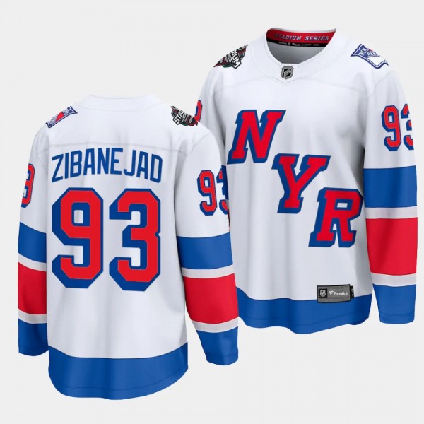 2024 NHL Stadium Series Mika Zibanejad Jersey New ...