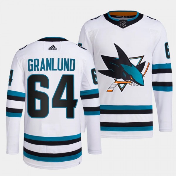 Mikael Granlund San Jose Sharks Away White #64 Pri...