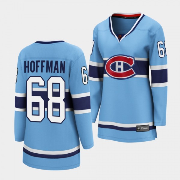 Canadiens Mike Hoffman 2022 Special Edition 2.0 Blue Jersey Women