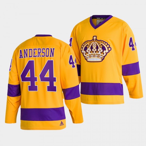 Mikey Anderson Los Angeles Kings 2022 Team Classic...