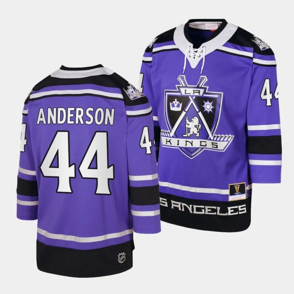 Mikey Anderson Los Angeles Kings 2002 Blue Line Pl...