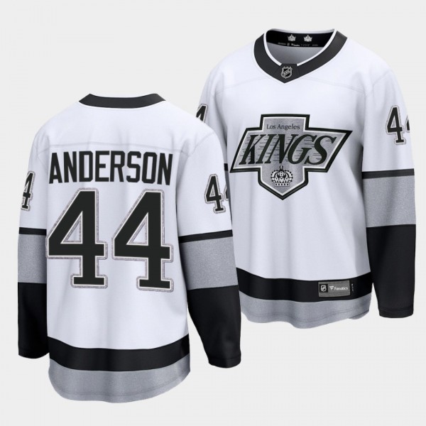 Mikey Anderson Los Angeles Kings Alternate White P...