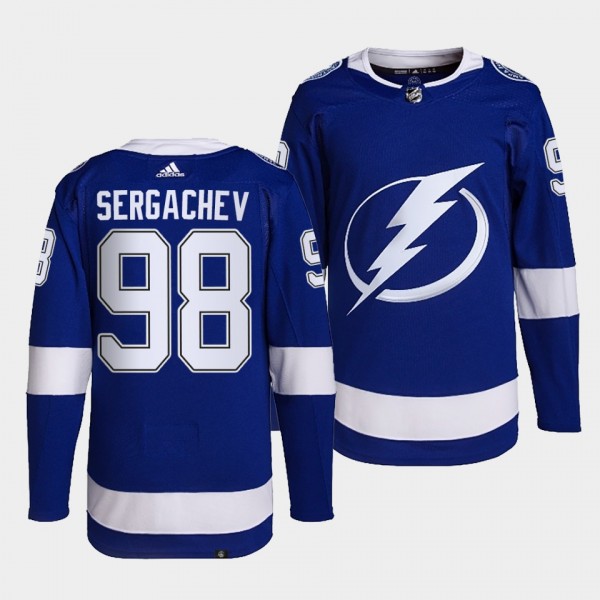 Mikhail Sergachev #98 Lightning Home Blue Jersey 2...