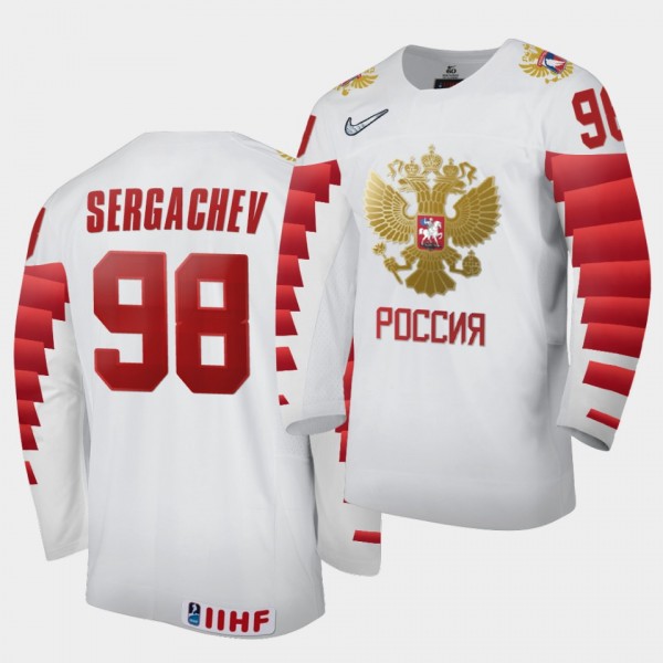 Russia Mikhail Sergachev 2020 IIHF World Ice Hocke...