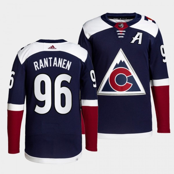 Mikko Rantanen Avalanche Alternate Navy Jersey #96...