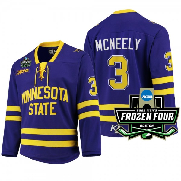 Minnesota State Mavericks Jack McNeely Hockey Purp...