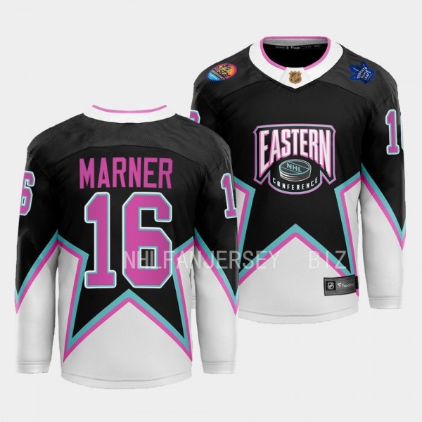 Toronto Maple Leafs Mitch Marner 2023 NHL All-Star Black Eastern Conference Jersey Men's