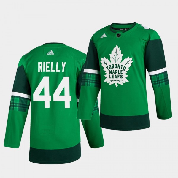 Morgan Rielly Maple Leafs 2020 St. Patrick's Day G...