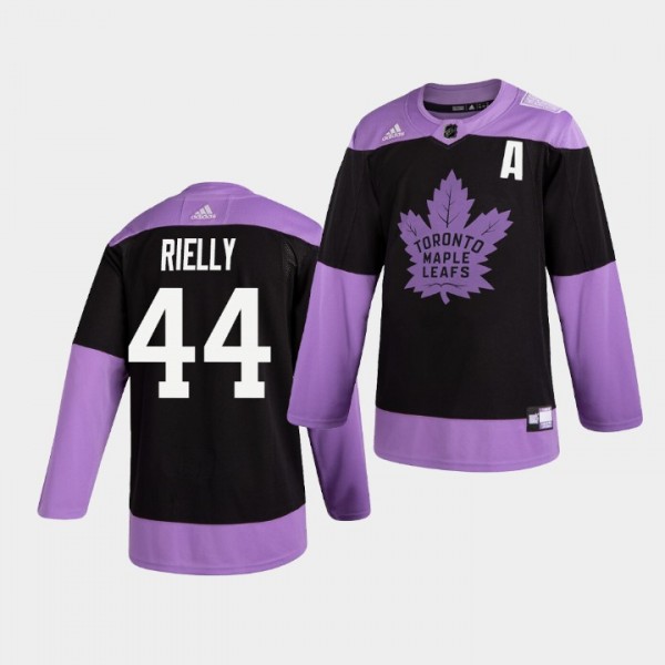 Morgan Rielly Maple Leafs #44 Practice Hockey Figh...