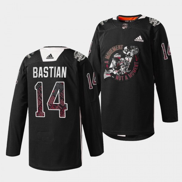 Nathan Bastian Devils #14 Black History Month 2022...