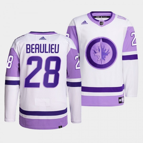 Winnipeg Jets Nathan Beaulieu 2021 HockeyFightsCan...