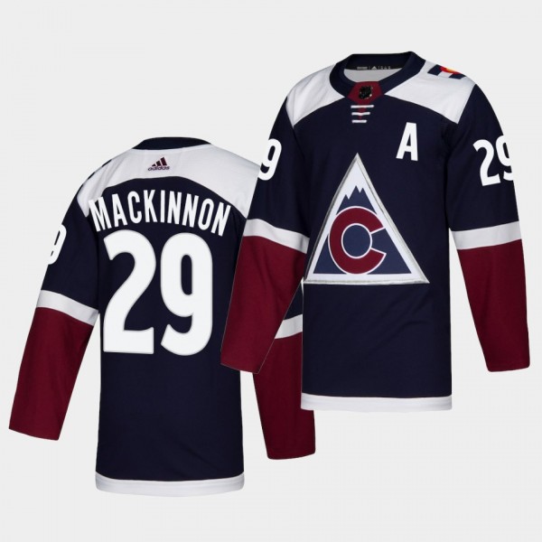 Nathan MacKinnon #29 Avalanche 2018-19 Alternate A...
