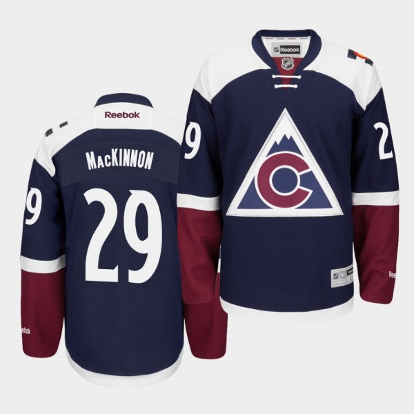 Nathan MacKinnon #29 Avalanche Premier Alternate M...