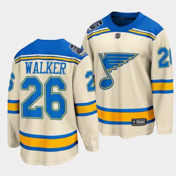Nathan Walker St. Louis Blues 2022 Winter Classic ...