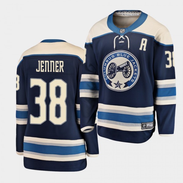 Youth Jersey Boone Jenner #38 Columbus Blue Jackets Fanatics Alternate Blue Jackets