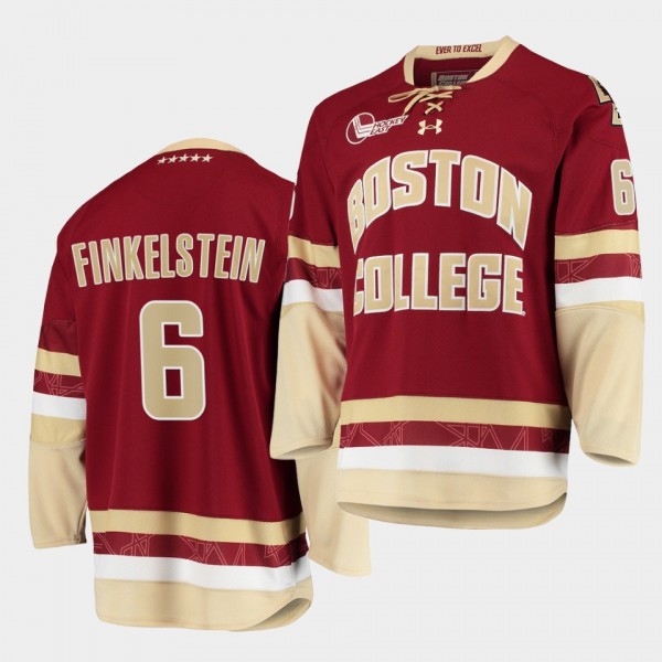 NCAA Ben Finkelstein Boston College Eagles Maroon ...