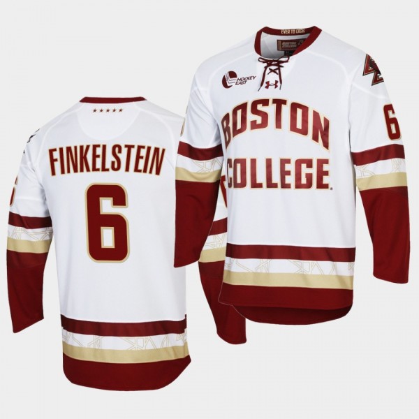 NCAA Ben Finkelstein Boston College Eagles White C...