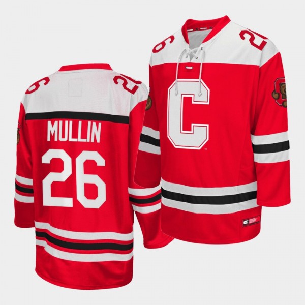 NCAA Tristan Mullin Cornell Big Red Red College Hockey Jersey