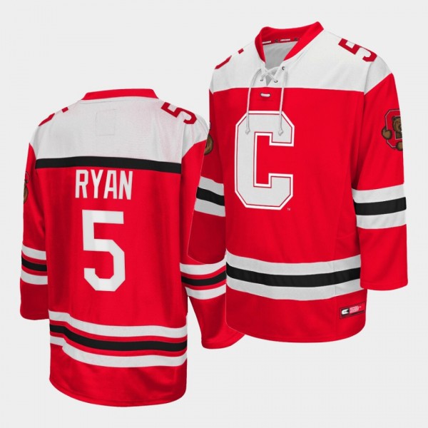 NHL Kings Joakim Ryan Cornell Big Red Red College Hockey Jersey