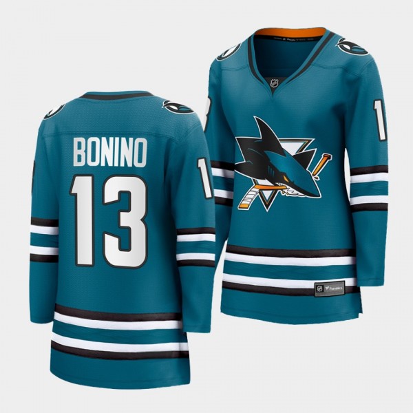Nick Bonino Sharks 2022-23 Home Premier Breakaway ...