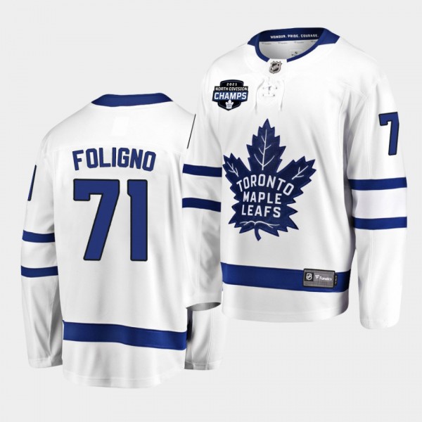 Maple Leafs Nick Foligno 2021 North Division Champ...