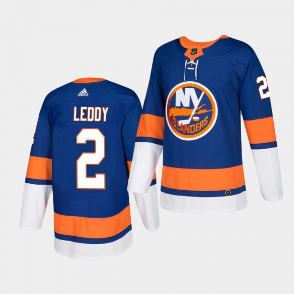 Nick Leddy #2 Islanders Authentic Home Men's Jerse...