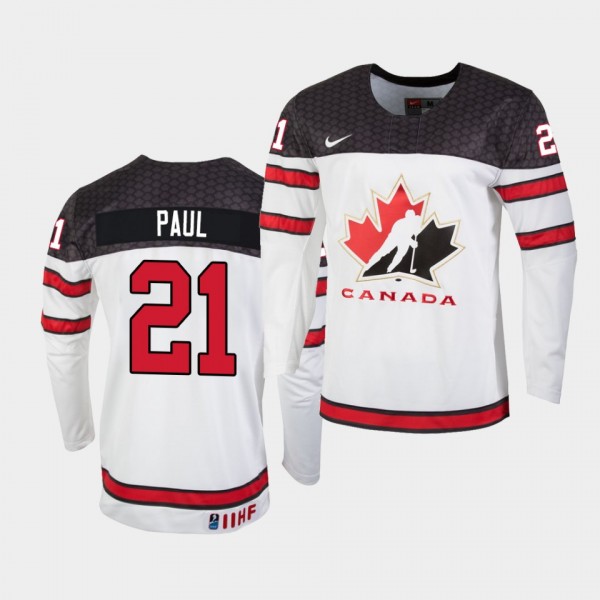 Canada Team Nick Paul 2021 IIHF World Championship...