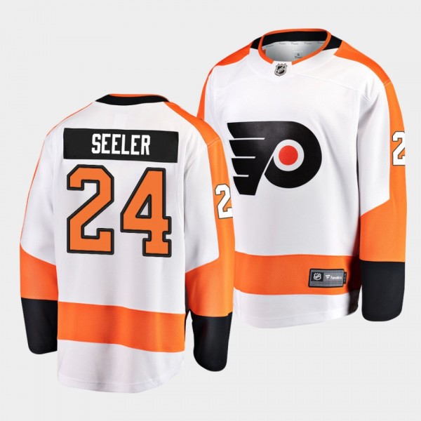 Nick Seeler Philadelphia Flyers 2021-22 Away White...