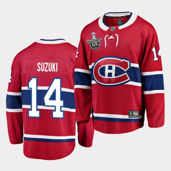 Nick Suzuki #14 Canadiens 2021 Stanley Cup Final R...