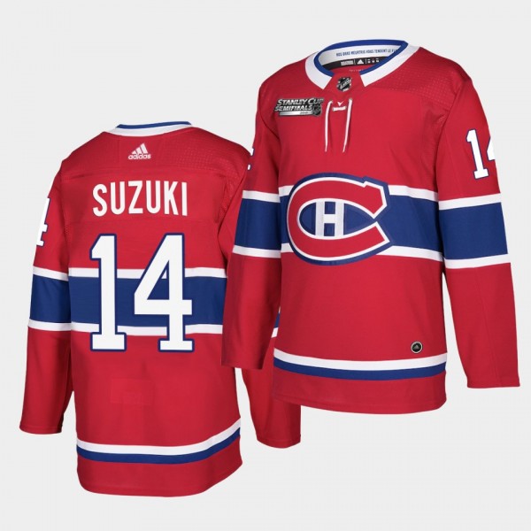 Nick Suzuki #14 Canadiens 2021 Stanley Cup Semifin...