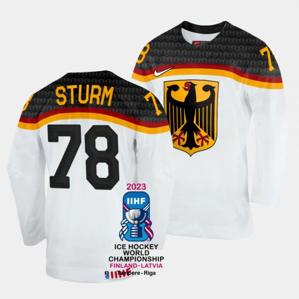 Germany 2023 IIHF World Championship Nico Sturm #7...