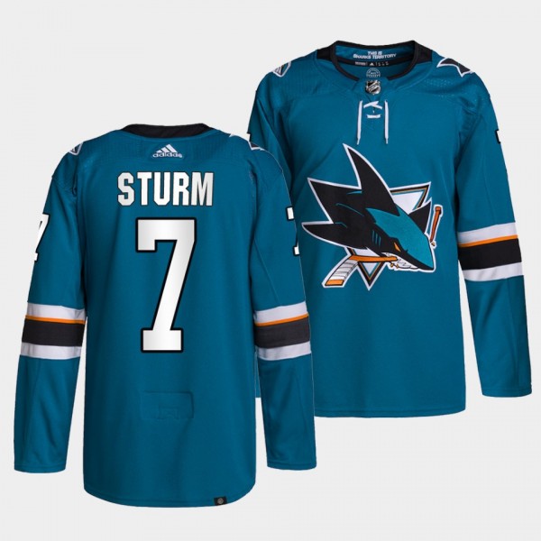 Nico Sturm #7 San Jose Sharks 2022 Primegreen Auth...