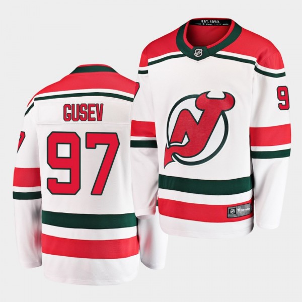 Nikita Gusev #97 Devils Breakaway Player Alternate Men's Jersey