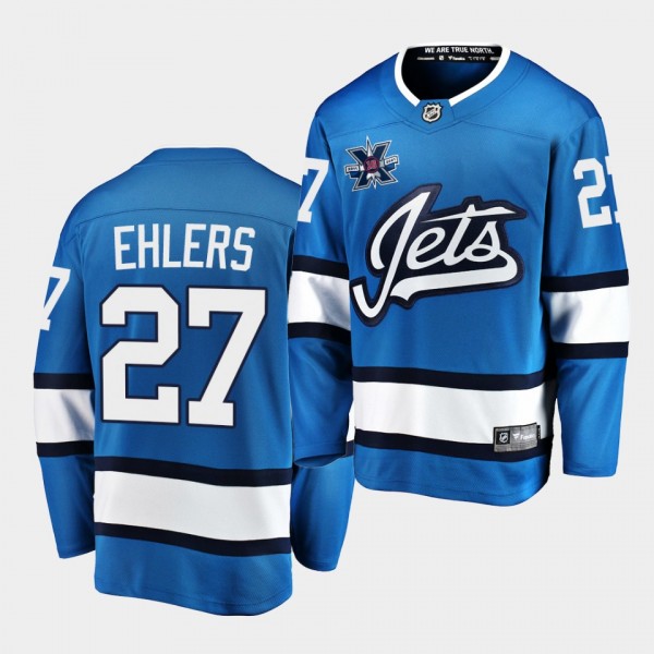 nikolaj ehlers Winnipeg Jets 2020-21 10th Annivers...