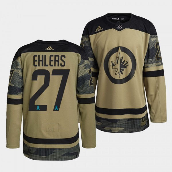 Nikolaj Ehlers Winnipeg Jets Canadian Armed Force ...