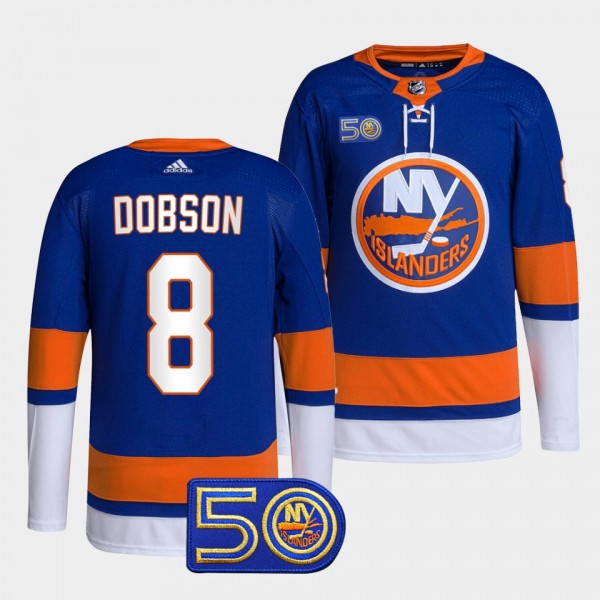 New York Islanders 50th Anniversary Noah Dobson #8...