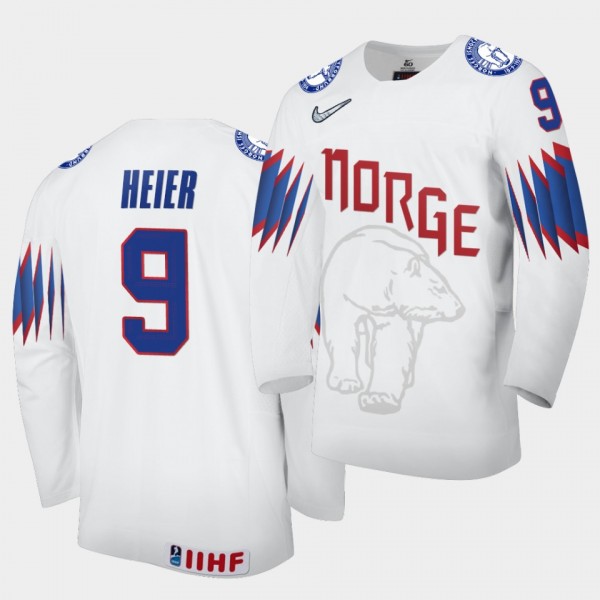 Norway Team Andreas Heier 2021 IIHF World Champion...