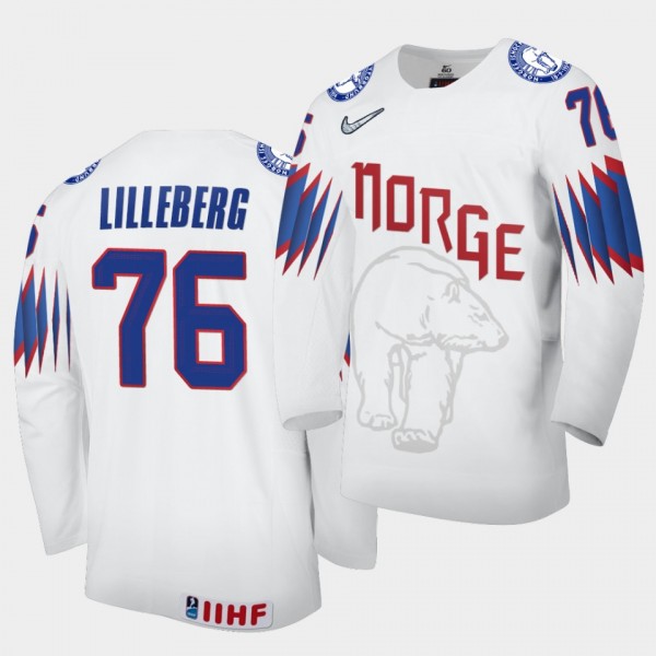 Norway Team Emil Lilleberg 2021 IIHF World Champio...