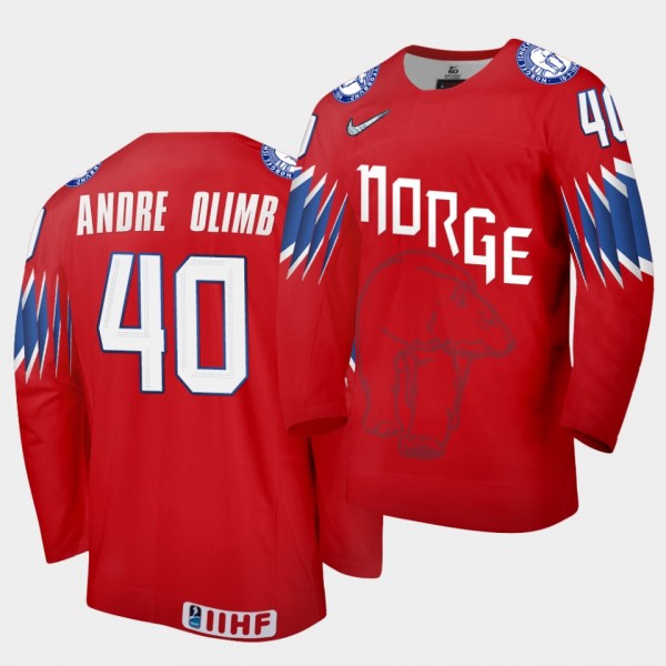 Ken Andre Olimb Norway Team 2021 IIHF World Champi...