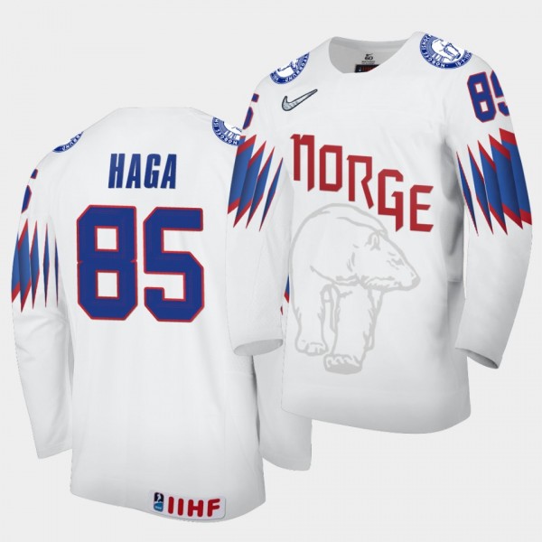 Norway Team Michael Haga 2021 IIHF World Champions...