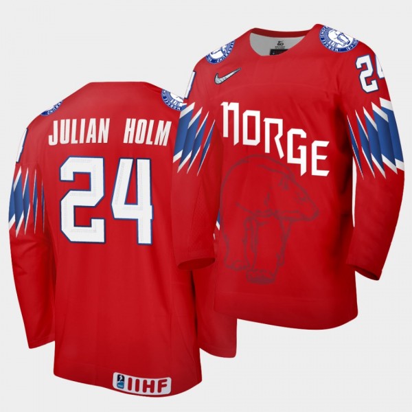 Ole Julian Holm Norway Team 2021 IIHF World Champi...