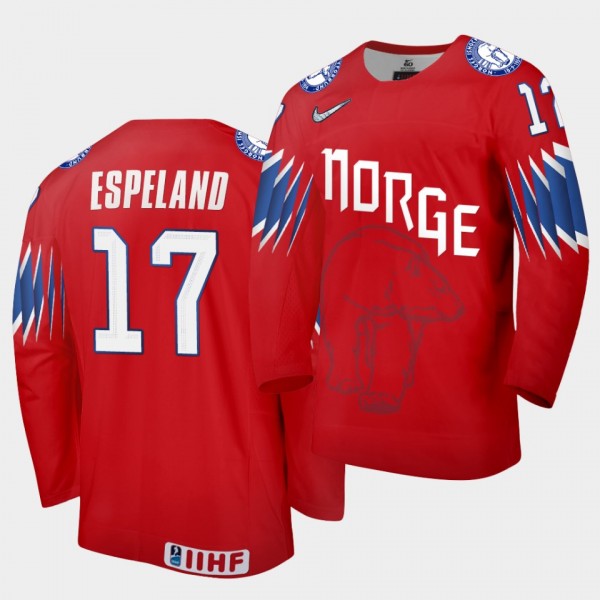 Stefan Espeland Norway Team 2021 IIHF World Champi...