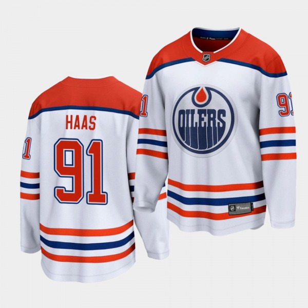Gaetan Haas Edmonton Oilers 2021 Special Edition W...