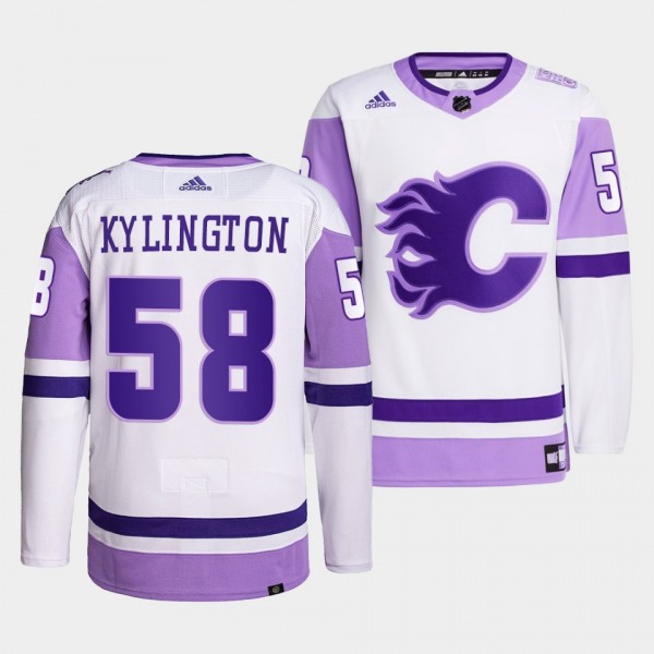 Calgary Flames Oliver Kylington 2021 HockeyFightsC...