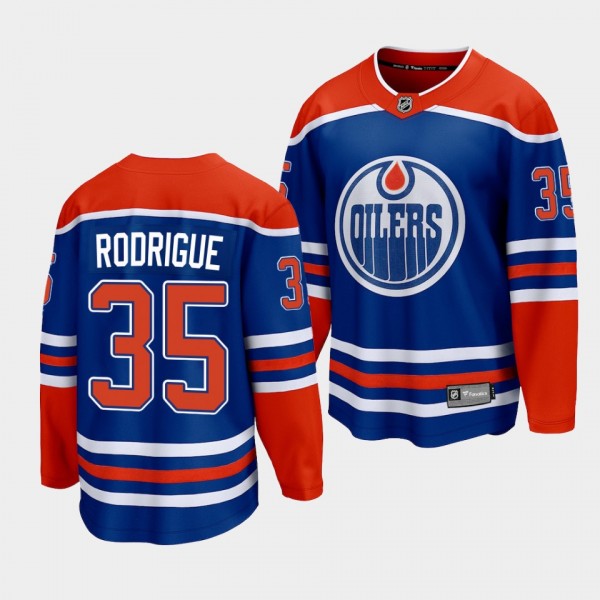 Olivier Rodrigue Edmonton Oilers 2022-23 Home Roya...