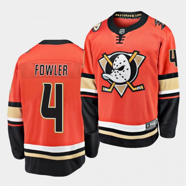 Cam Fowler #4 Ducks Alternate 2019-20 Premier Brea...