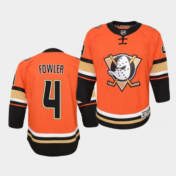 Youth Jersey Cam Fowler #4 Anaheim Ducks Premier A...